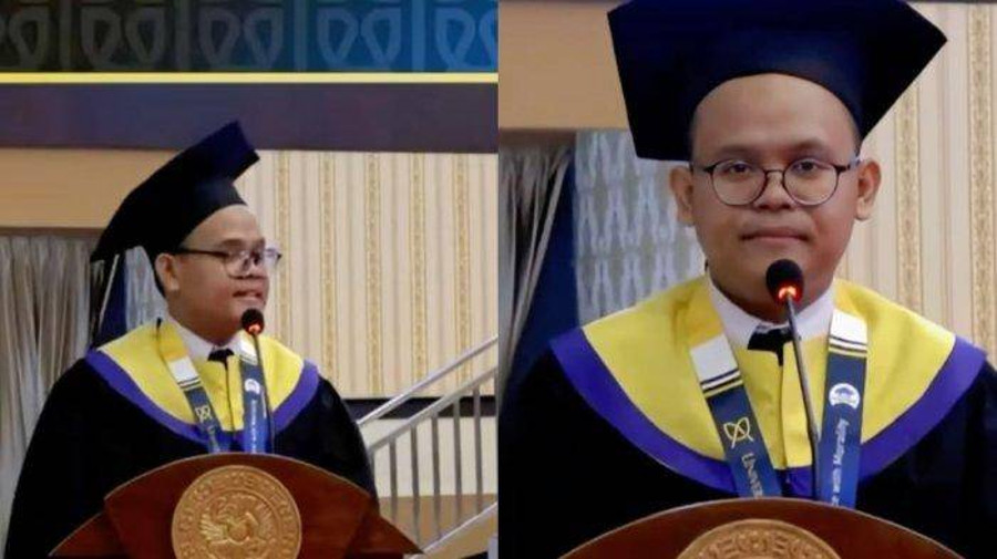 Viral Video Pidato Wisudawan Cumlaude Unair, Anak Penjual Nasgor di Bontang - kumparan.com