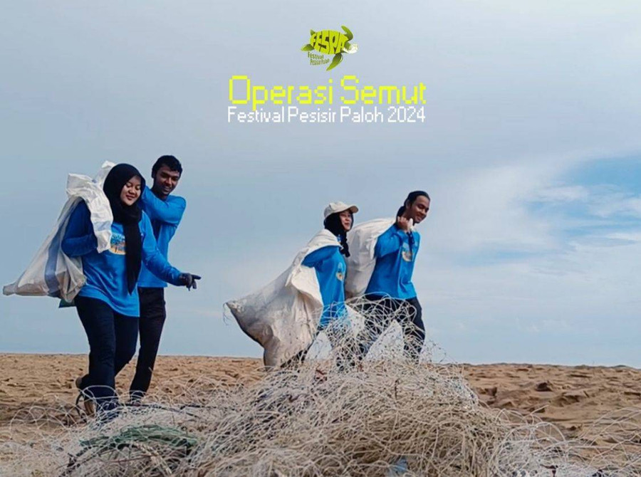 600 Anggota Pramuka ‘Operasi Semut’ di Pantai Paloh, Kumpulkan 1,6 Ton Sampah - kumparan.com