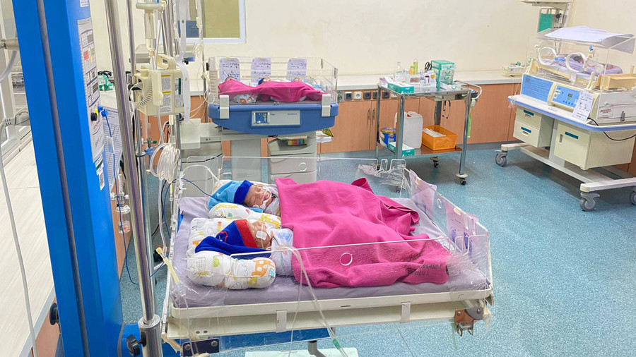 Bayi Kembar Lima Lahir di RSUD Indramayu