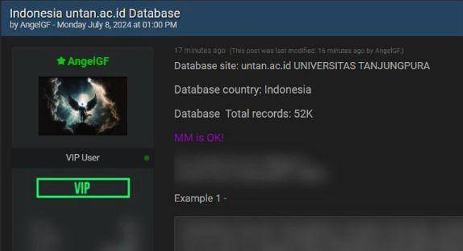 Server Universitas Tanjungpura Diretas, 52 Ribu Data Bocor di Internet - kumparan.com