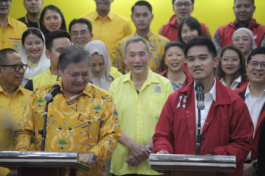 Kelakar Kaesang di Depan Airlangga: Saya Ingin Jadi Ketum Para Ketum - kumparan.com