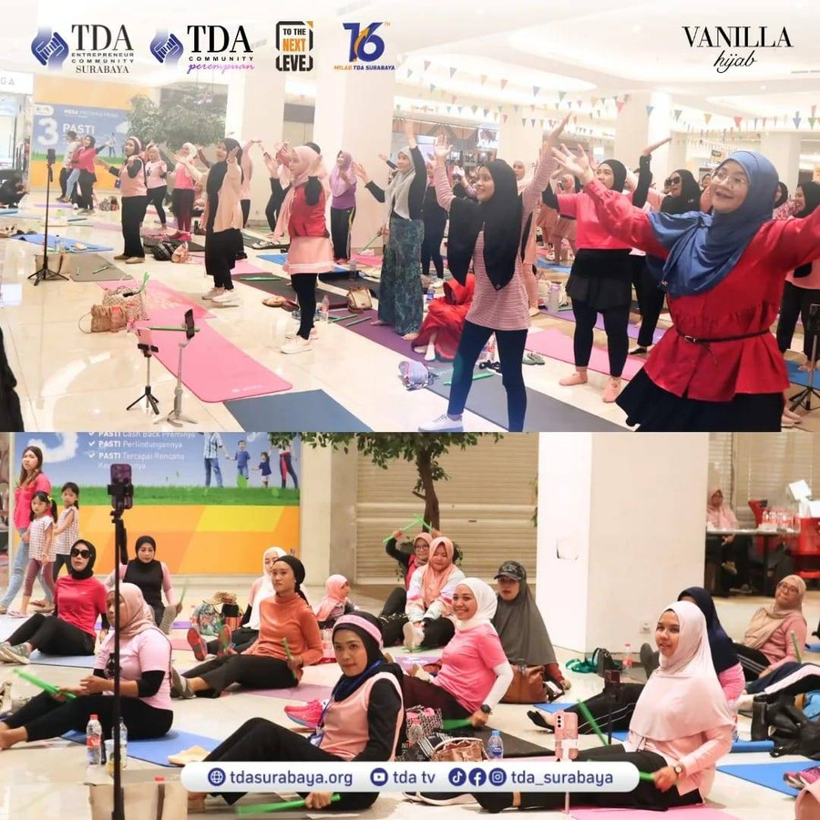 TDAP Surabaya Gelar Pondfit Kolaborasi dengan Vanilla Sister Surabaya - kumparan.com