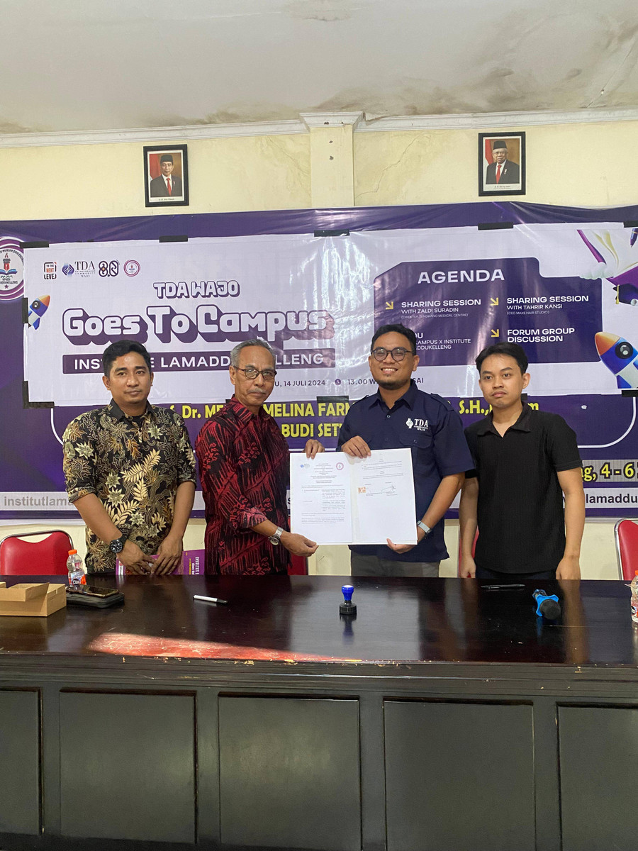 Bangun Jiwa Pengusaha di Kalangan Milenial, TDA Wajo Goes To Campus - kumparan.com