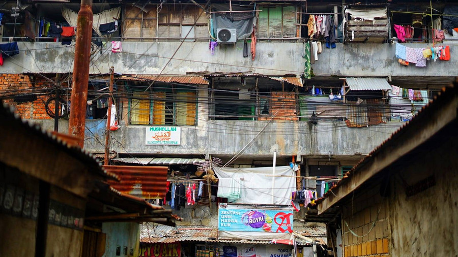 Foto: Wajah Usang Bangunan Rusun Palembang - kumparan.com