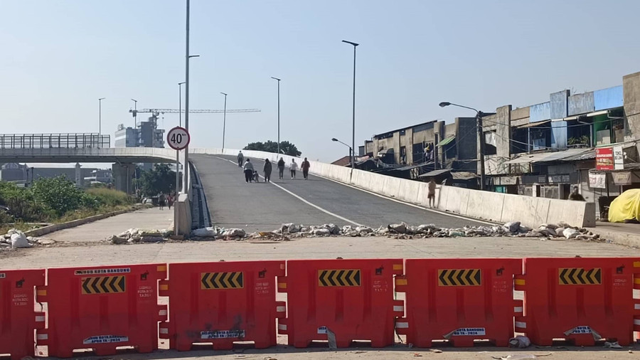 Flyover Ciroyom Bandung Ditargetkan Beroperasi Oktober 2024