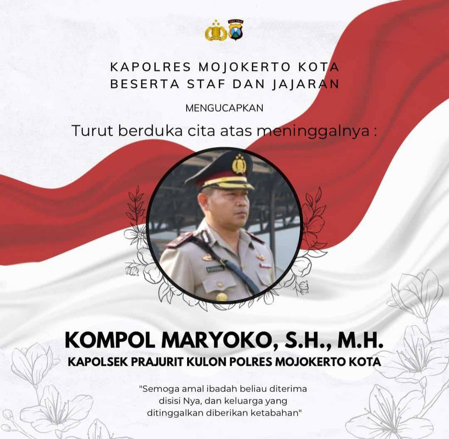 Kapolsek di Mojokerto Ditemukan Tewas di Rumahnya - kumparan.com