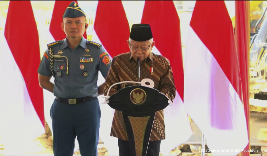 Ma\'ruf Amin Groundbreaking Istana Wapres di IKN, Harap Jadi Katalisator Ekonomi - kumparan.com