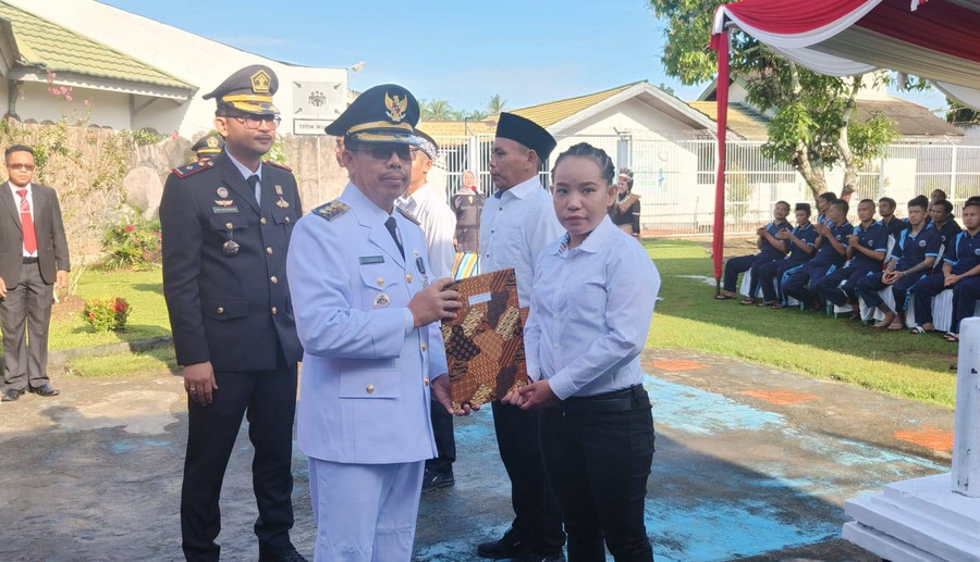 289 Napi Rutan Mempawah Dapat Remisi HUT Ke-79 RI, 13 Orang Langsung Bebas