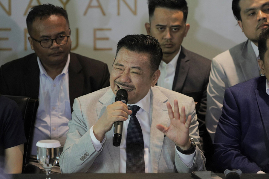 Otto Hasibuan, Diaz Hendropriyono dan Silmy Karim Sambangi Kertanegara