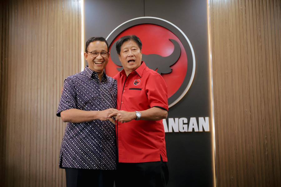 Foto: Anies Baswedan Melakukan Silaturrahmi ke DPD PDIP DKI Jakarta - kumparan.com