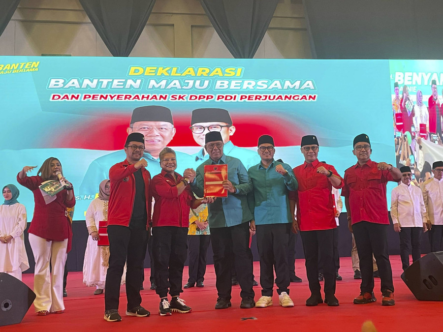 PDIP Deklarasi Dukung Petahana Benyamin Davnie-Pilar Saga Maju Pilwalkot Tangsel - kumparan.com
