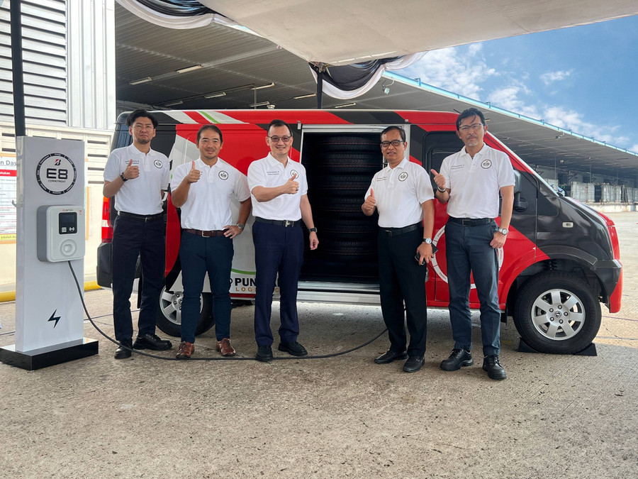 Mobil Listrik Jadi Armada Antar Ban, Upaya Bridgestone Kurangi Emisi Karbon