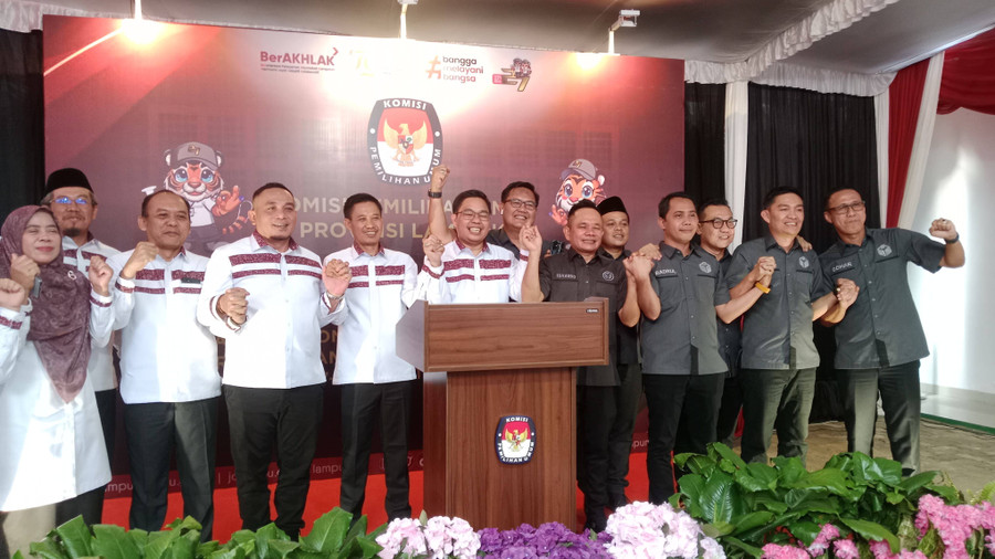 KPU Lampung Terima Pendaftaran 2 Pasangan Cagub-Cawagub pada Pilkada 2024 - kumparan.com