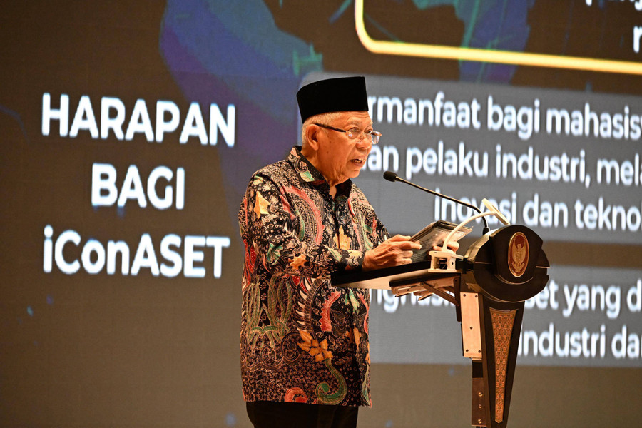 Buka iConASET di Unusa, Wapres Minta Kampus Manfaatkan Society 5.0
