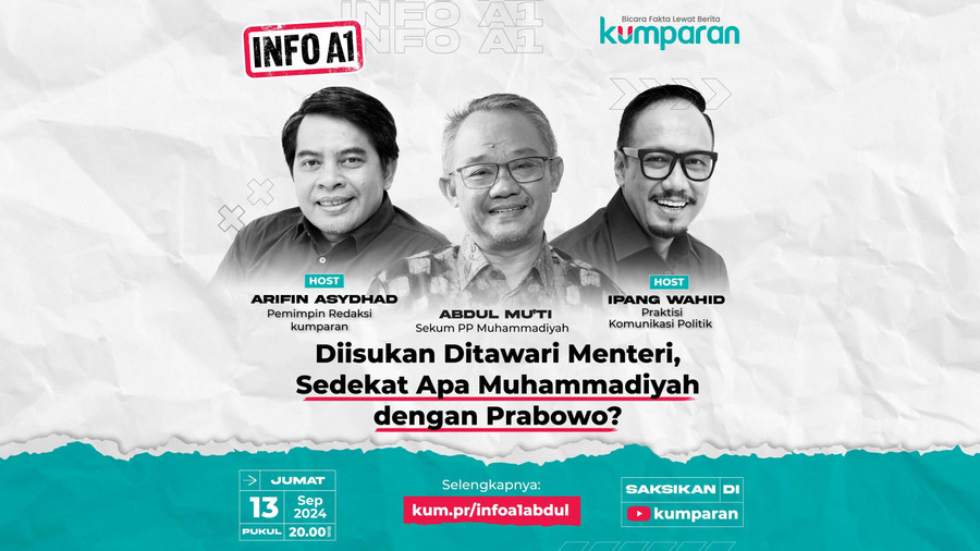 Info A1: Diisukan Ditawari Menteri, Sedekat Apa Muhammadiyah dengan Prabowo? - kumparan.com