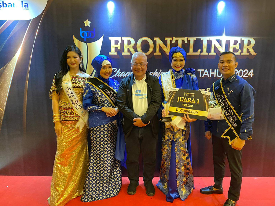 Bank Sumsel Babel Raih Juara di Ajang Frontliner Championship BPDSI 2024