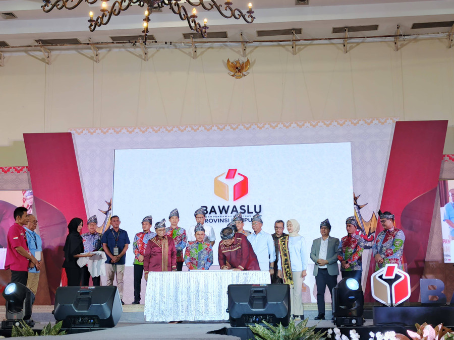 Bawaslu Lampung Gelar Deklarasi Kampanye Damai Menjelang Pilkada 2024 - kumparan.com
