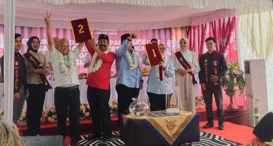 Nomor Urut Cabup Lampung Timur: Ella-Azwar Nomor 1, Dawam-Ketut Nomor 2 - kumparan.com