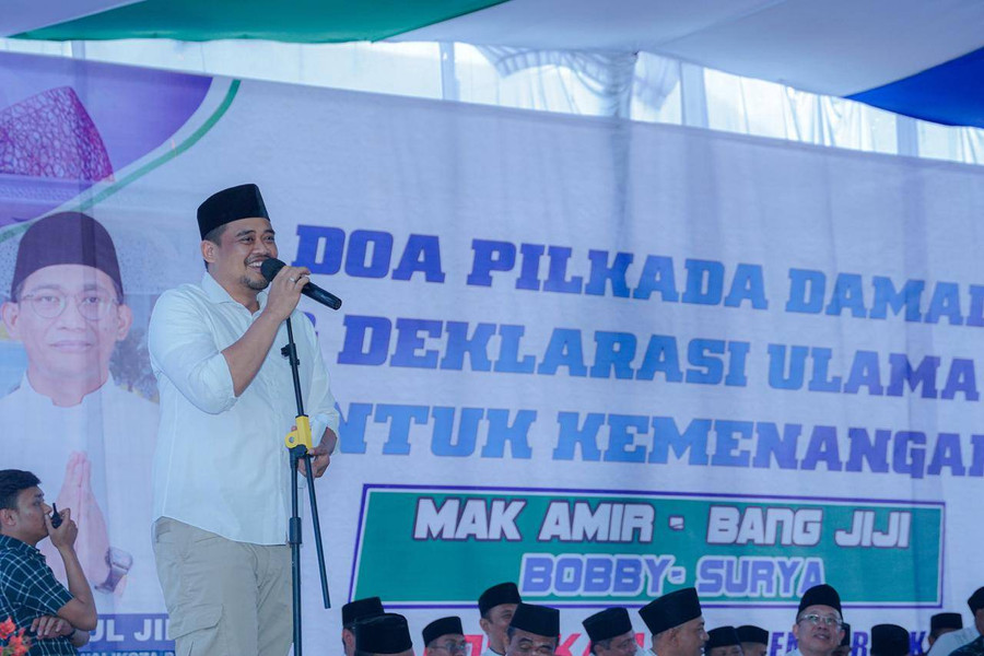 Bobby di Binjai: Pilkada Santai Aja, Jangan Fitnah - kumparan.com