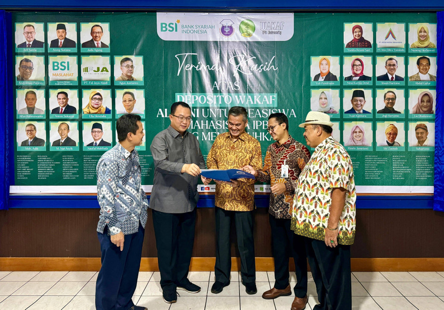 Capai Rp 20 M, 165 Mahasiswa Terima Manfaat Deposito Wakaf BSI dan Alumni IPB - kumparan.com