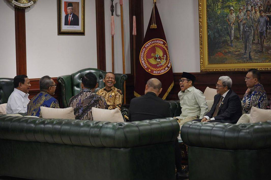 Momen Prabowo Rayakan Ulang Tahun dan Tertawa Bersama Para Ketum Parpol - kumparan.com