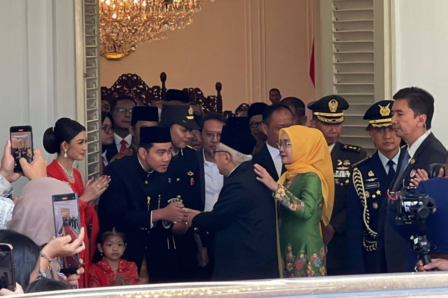 Saat Gibran Lepas Ma\'ruf Amin Purna Tugas Sebagai Wapres - kumparan.com