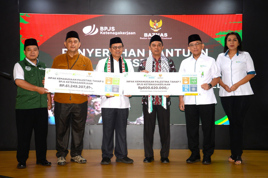 BPJS Ketenagakerjaan Kembali Serahkan Bantuan untuk Palestina Melalui Baznas - kumparan.com