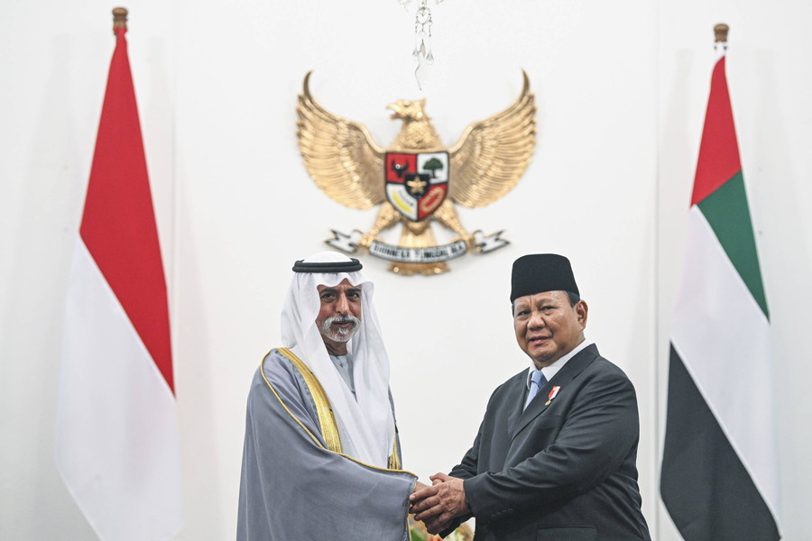 Foto: Hari Ketiga Jadi Presiden, Prabowo Terima Tamu Negara dari UEA dan Mesir - kumparan.com
