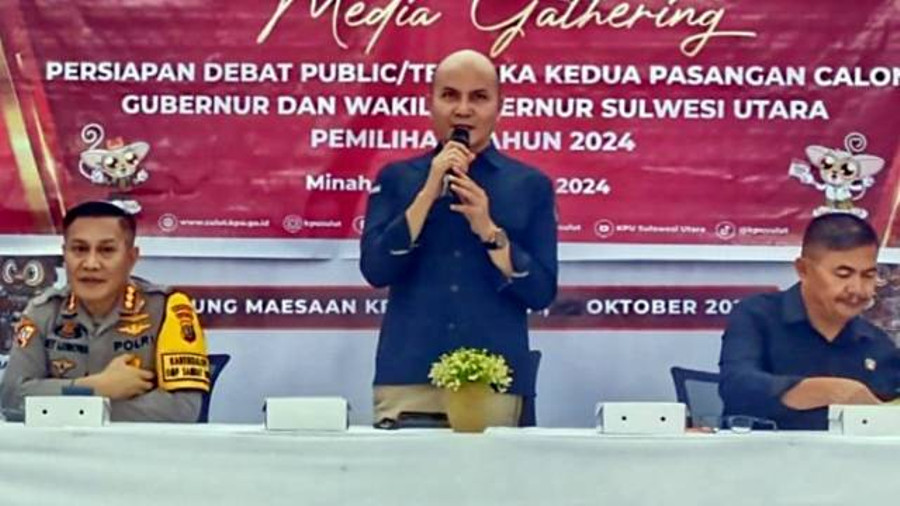 KPU Sulut Pastikan Debat Pilkada Sulut di Minahasa Dipersiapkan Secara Matang