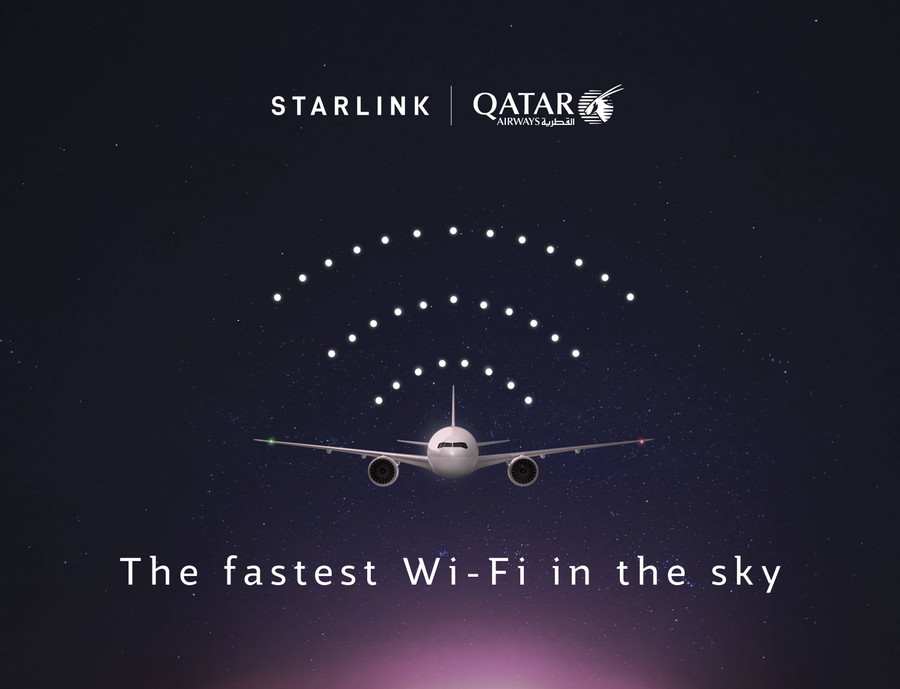 Perdana! Qatar Airways Luncurkan Penerbangan dengan Layanan Internet Starlink - kumparan.com