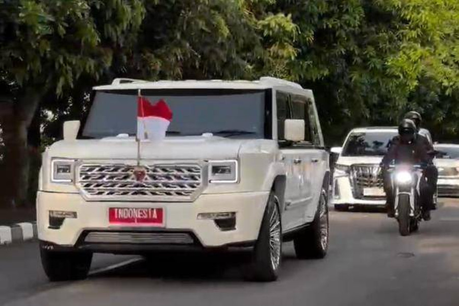 Prabowo Tiba di Akmil Naik Maung Garuda, Siap Beri Pembekalan ke Menteri - kumparan.com