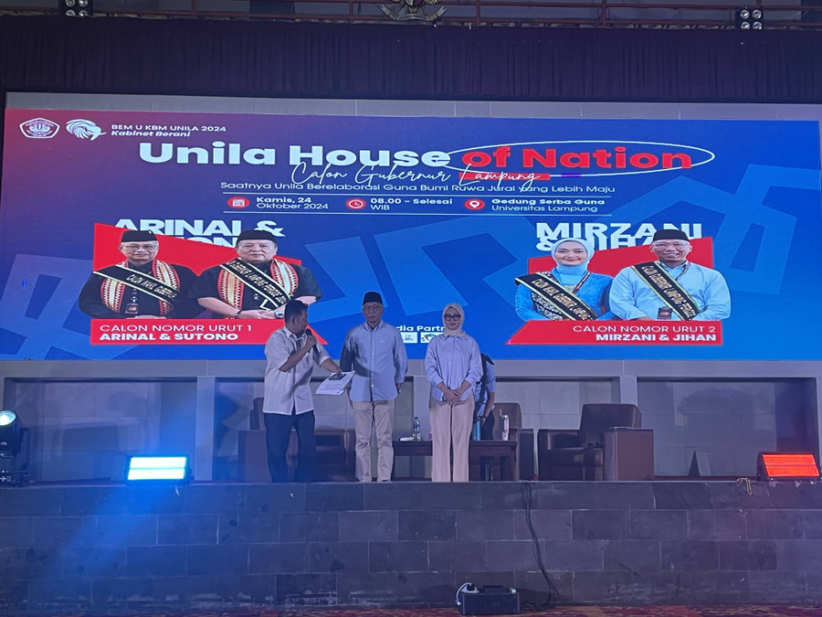 Mirza-Jihan Ajak Generasi Muda Lampung Berperan dalam Transformasi Daerah - kumparan.com