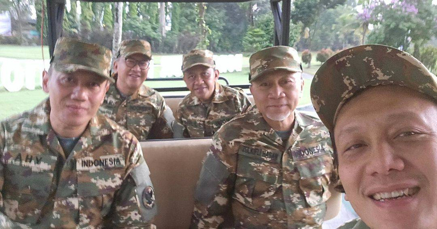 Momen Persiapan Para Menteri dan Utusan Khusus Jelang Pembukaan Retreat di Akmil