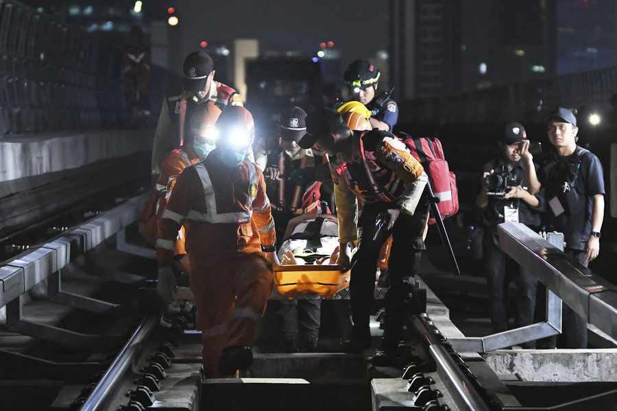 Foto: LRT Jabodebek Gelar Simulasi Tanggap Darurat - kumparan.com
