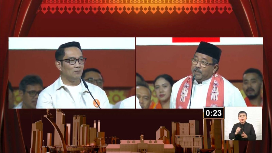 Debat Panas RK dan Rano Karno: Singgung Banten, Pemimpin Jangan Cari Alasan - kumparan.com