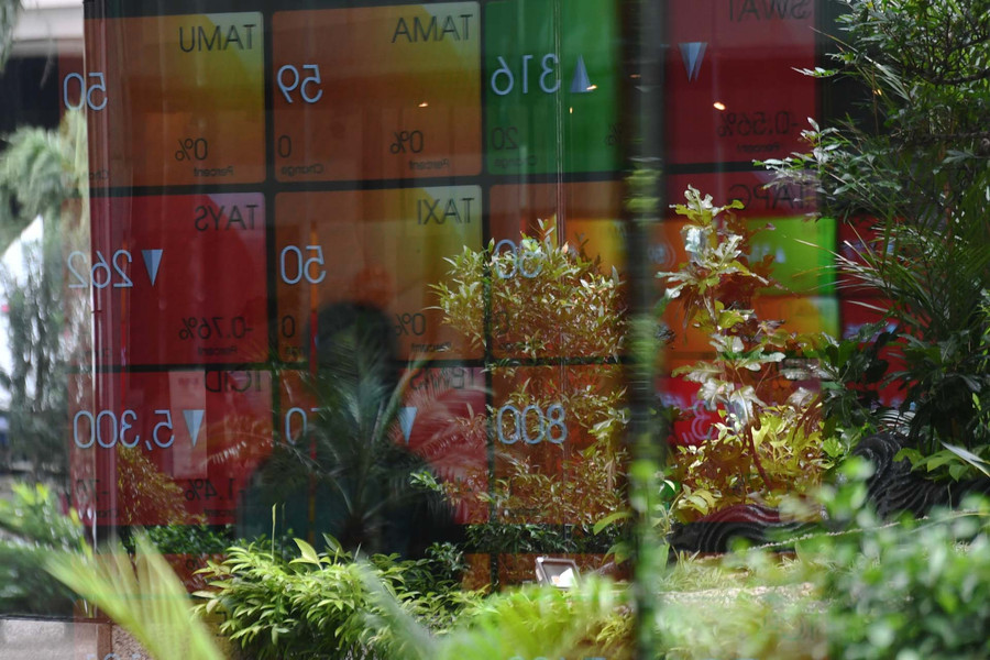 IHSG Sesi I Melemah 0,39 Persen di 7.756