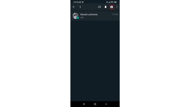 Kembalikan pesan dari folder arsip