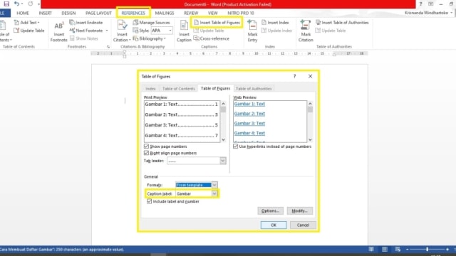 Cara Membuat Daftar Gambar di Microsoft Word | kumparan.com