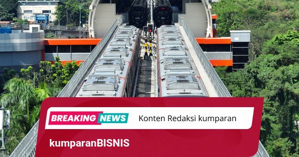 LRT Jabodebek Tetap Beroperasi di Tengah Demo yang Masih Berlangsung