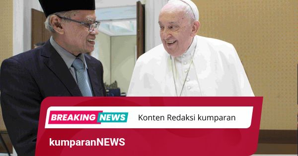 Ketum Muhammadiyah: Paus Fransiskus Tokoh Humanis Penebar Damai