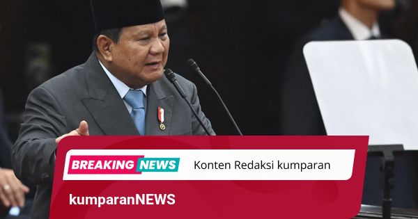 Prabowo Dapat Standing Ovation di DPR: Pemilu Masih Lama, Kayak Rapat Kecamatan