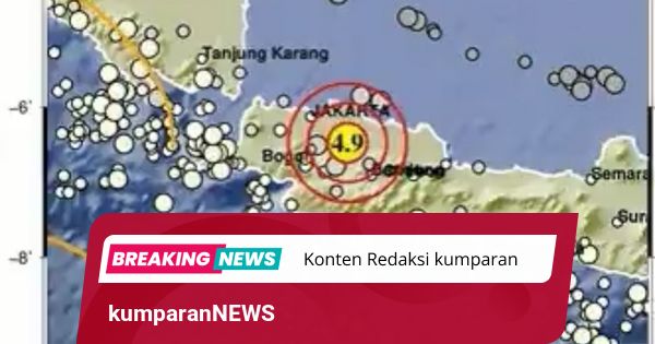 Gempa 4,7 M Bekasi: Terasa di Jakarta hingga Karawang, Rumah-Musala Rusak