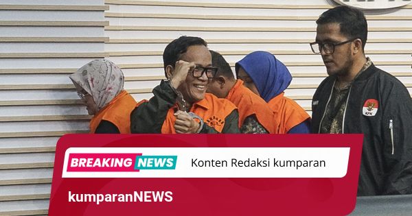 Foto: Pose Jempol, Kepalan Tangan, dan Tangisan Noel Ebenezer Saat Ditahan KPK