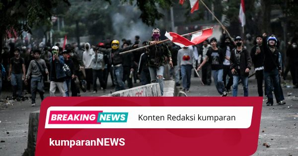 Polisi: 202 Anak, 26 Mahasiswa, dan 109 Warga Terhasut Ajakan Demo di DPR