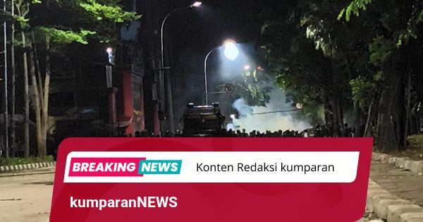 Update Situasi di Mako Brimob Kwitang: Polisi Bermotor Turun, Massa Kocar-kacir