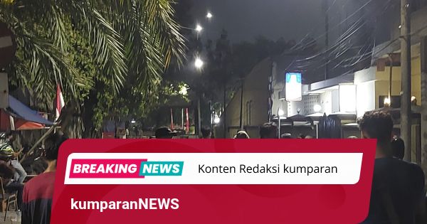 Bentrok Polisi dan Massa di Polres Jakarta Utara, Ledakan Terdengar