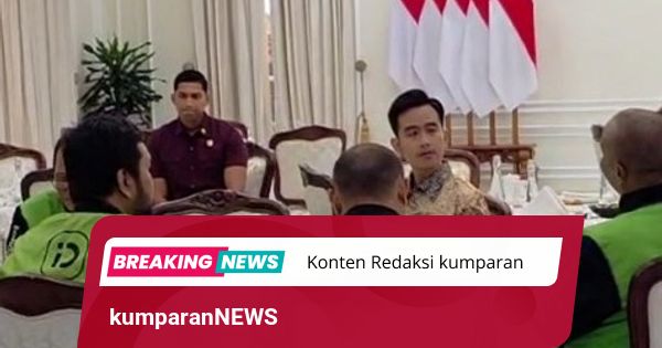 Ragam Cerita Ojol yang Bertemu Gibran