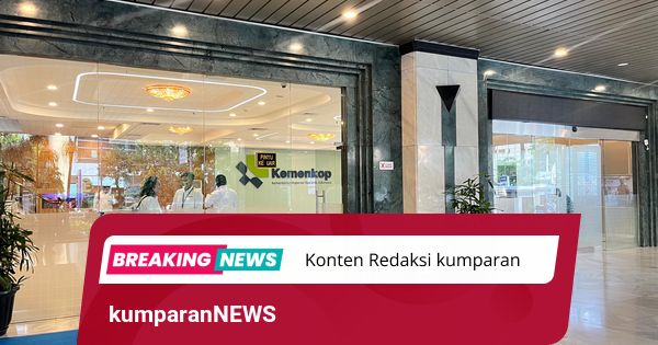 Suasana Kantor Kemenkop Usai Budi Arie Direshuffle, Diganti Ferry Juliantono