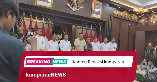 Arahan Pertama Sjafrie Sebagai Menko Polkam Ad Interim: Harus Solid!