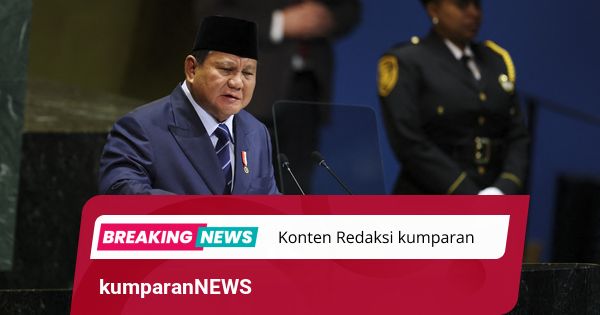 Prabowo di PBB: Tragedi Mengerikan Terjadi di Gaza, Kita Harus Bertindak
